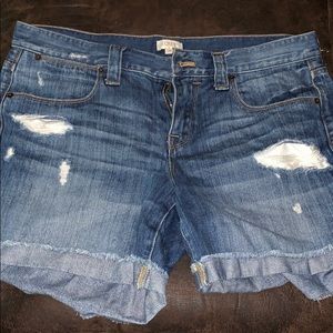 J. Crew jean shorts